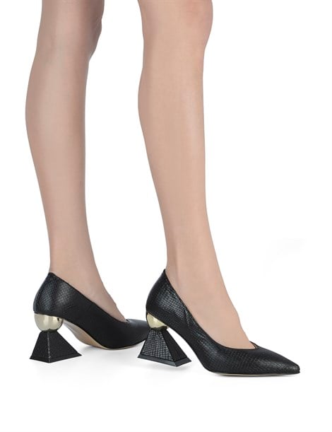 Kote Women's Pump Black Snake