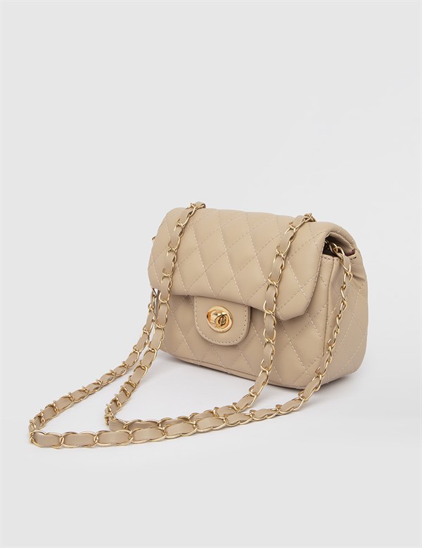 Lara Beige Women's Shoulder Bag