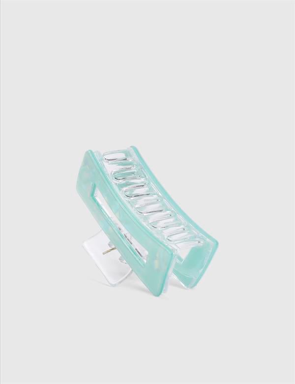 Lasko Green Women's Hair Claw Clip