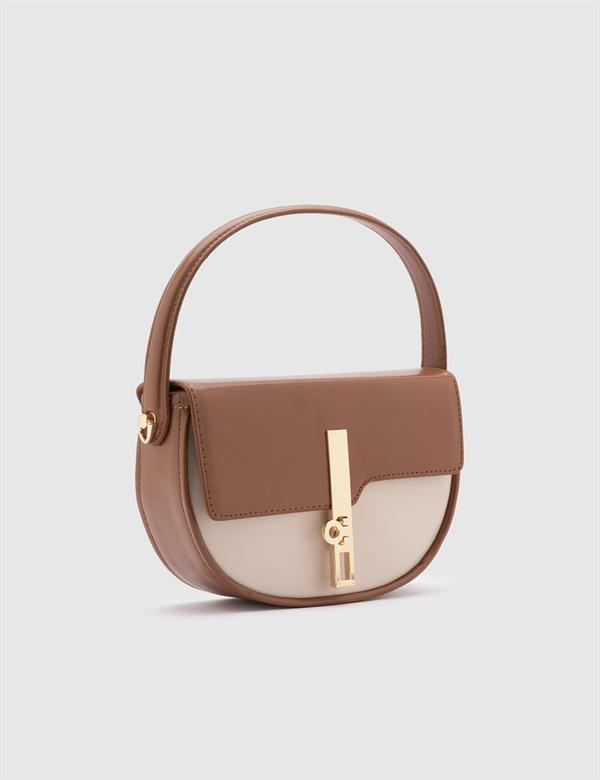 Lavin Saddle Brown Women's Shoulder Bag