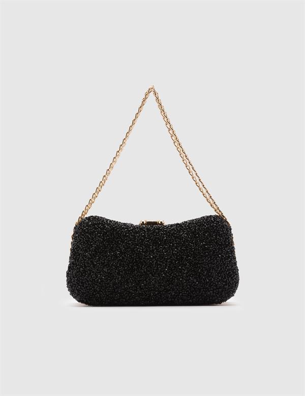 Leaf Black Women's Clutch