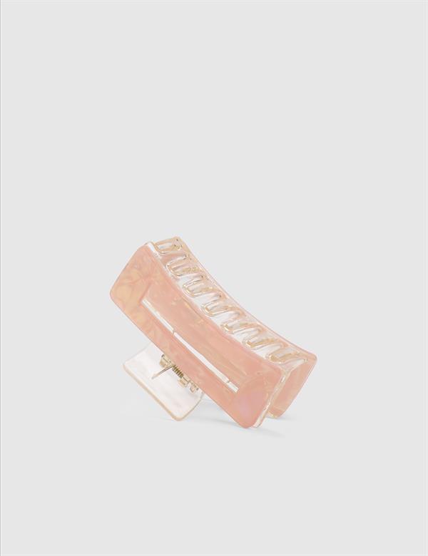 Leda Salmon Pink Women's Hair Tie