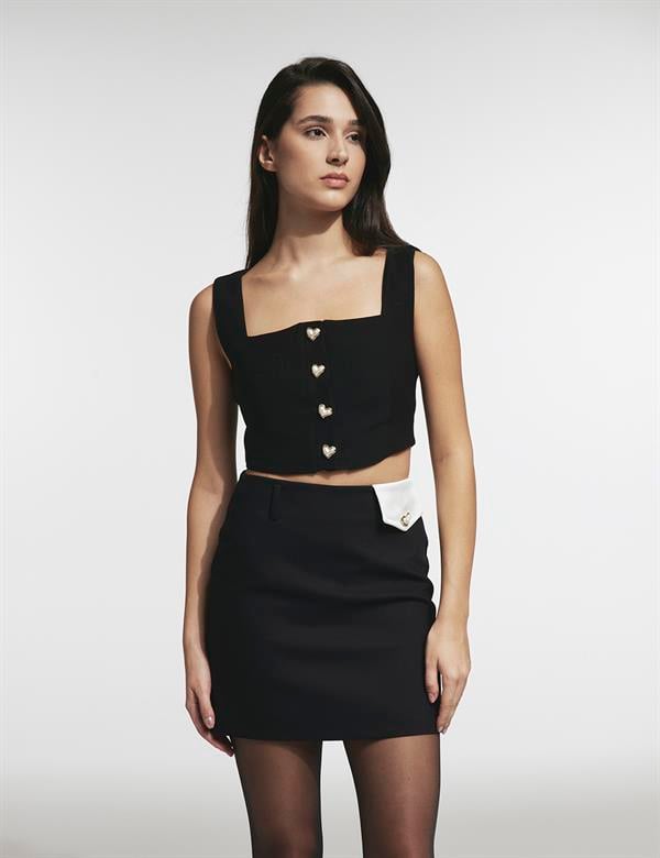 Lena Black Women's Skirt