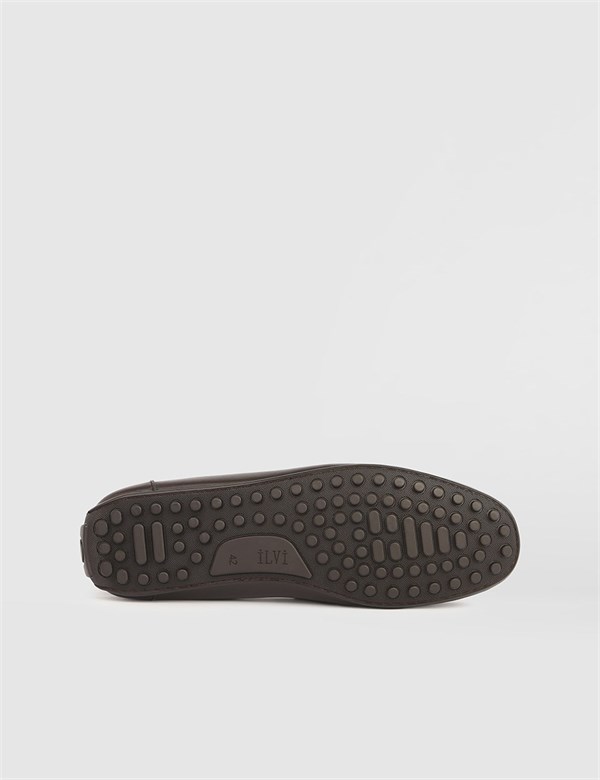 Leroy Brown Woven Leather Men's Moccasin