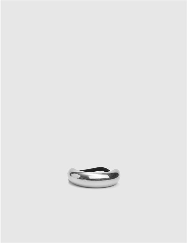 Lexina Silver Women's Hair Tie