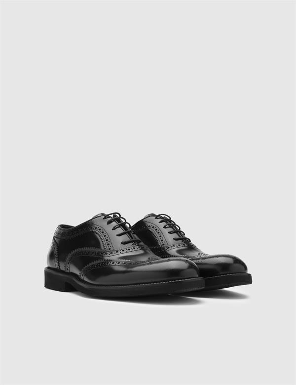 Likoma Black Florentic Leather Men's Daily Shoe