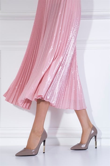 Lina 1850 Stiletto Bej Rugan