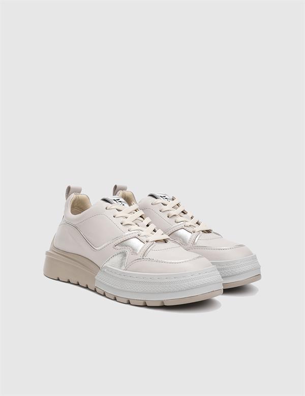 Locarno Light Mink Leather Women's Sneaker