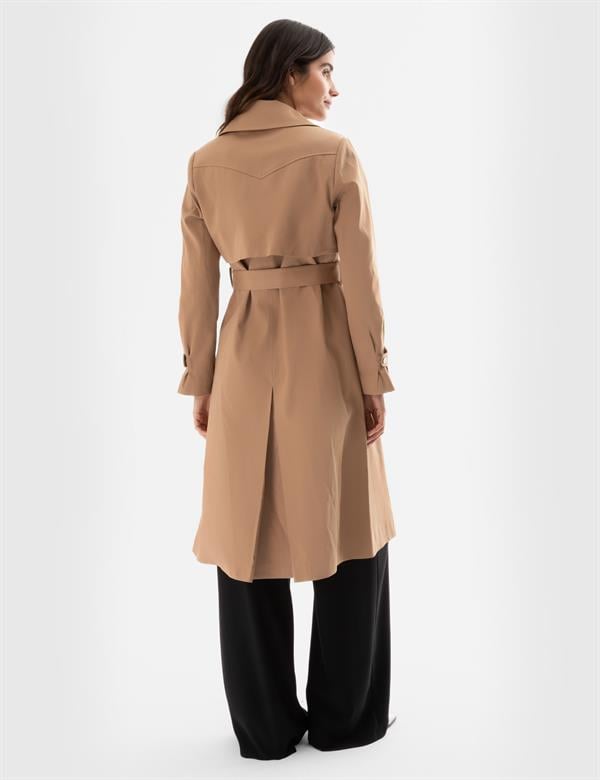 Lodi Camel Women's Trench Coat