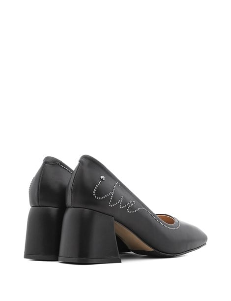 Lola Women's Pump Black Leather
