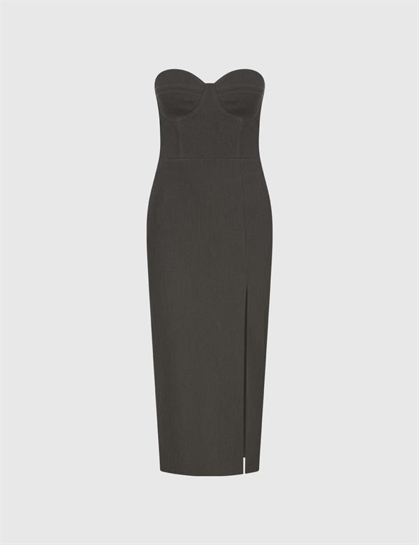 Madeliene Grey Women's Dress