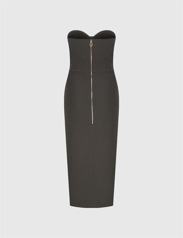 Madeliene Grey Women's Dress