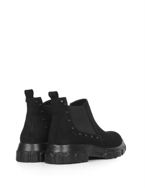 Malvina Women's Boot Black Suede Leather
