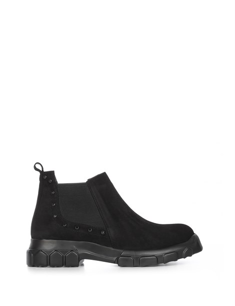 Malvina Women's Boot Black Suede Leather