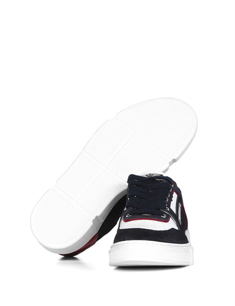 Manfredo Men's Sneaker Navy Blue Multicolor