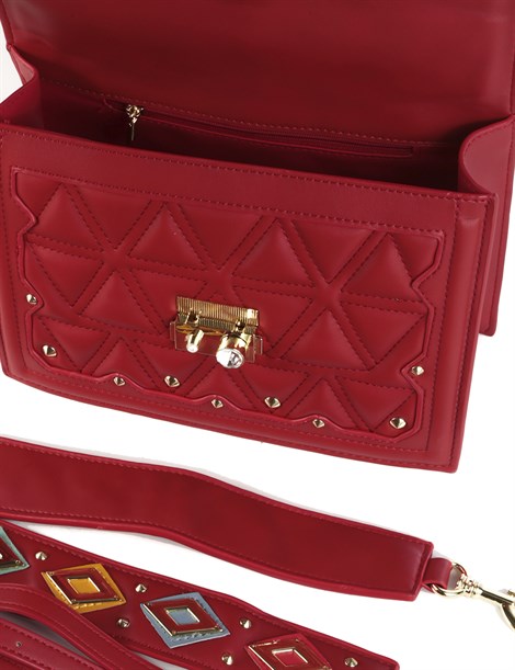 Manolla Women's Shoulder Bag Red