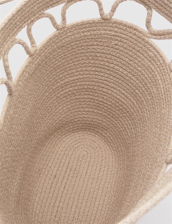 Marcela Beige Women's Beach Bag