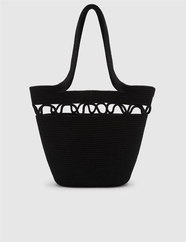 Marcela Black Women's Beach Bag