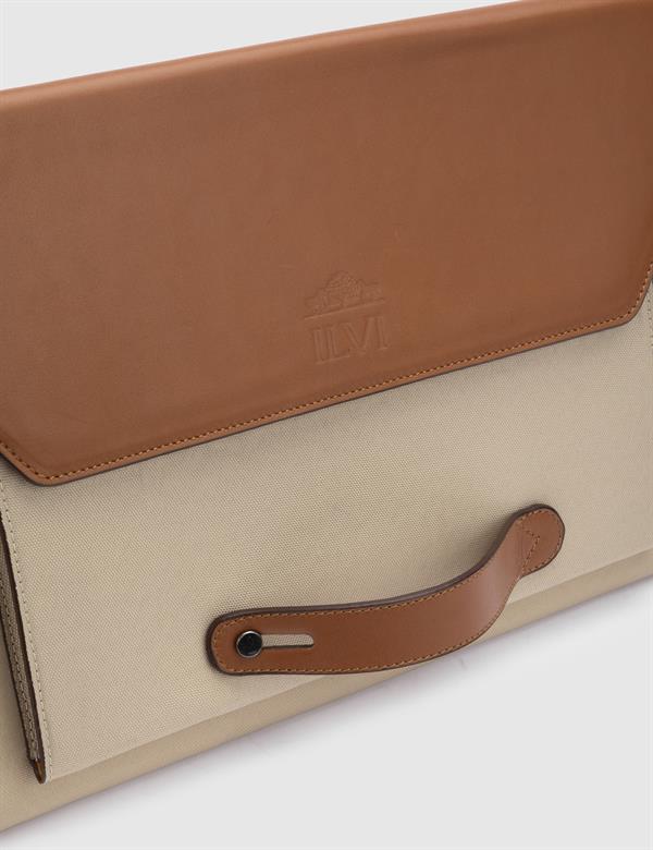 Marco Saddle Brown Leather Men's Handbag