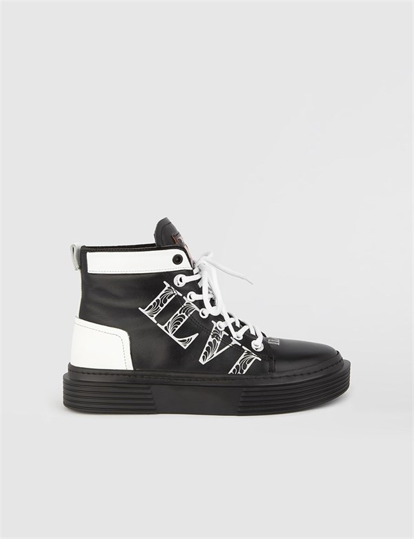 Marke Black Leather Women's Boot