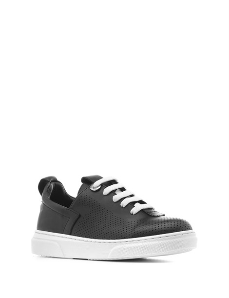 Mary Girls' Sneaker Black Leather