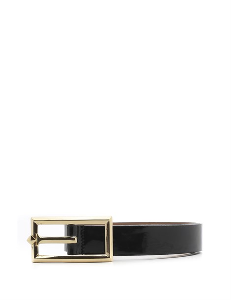 Matilda Women's Belt Black Patent Leather