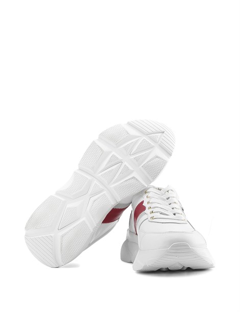 Maximo Men's Sneaker White Nappa