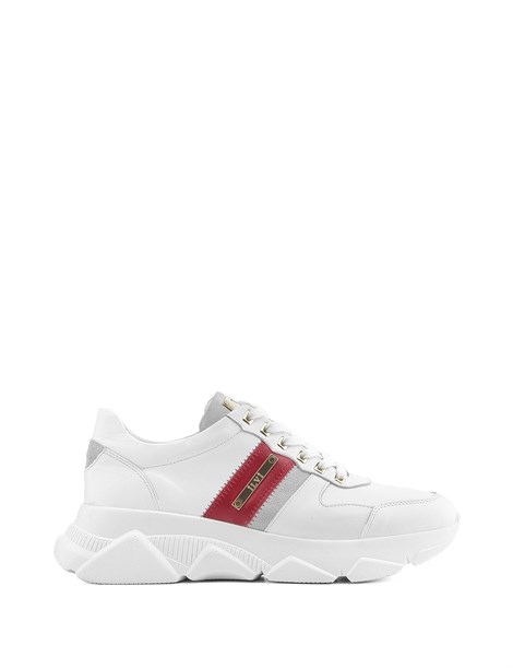 Maximo Men's Sneaker White Nappa