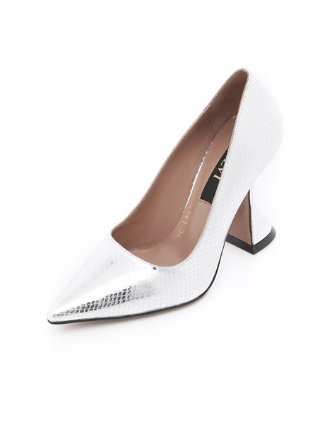Merili Women's Stiletto Silver Hologram
