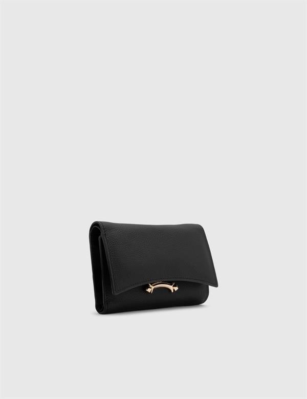 Merrill Black Floater Leather Women's Wallet
