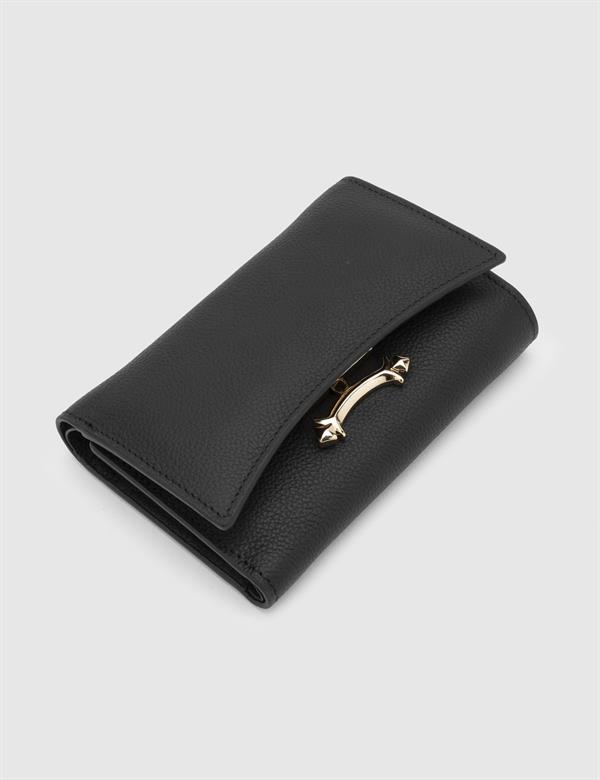 Merrill Black Floater Leather Women's Wallet