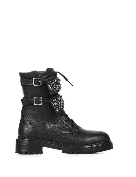 Mila Women's Boot Black Leather