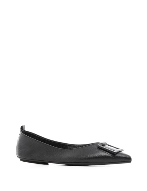 Mimo Women's Ballerina Black Floater