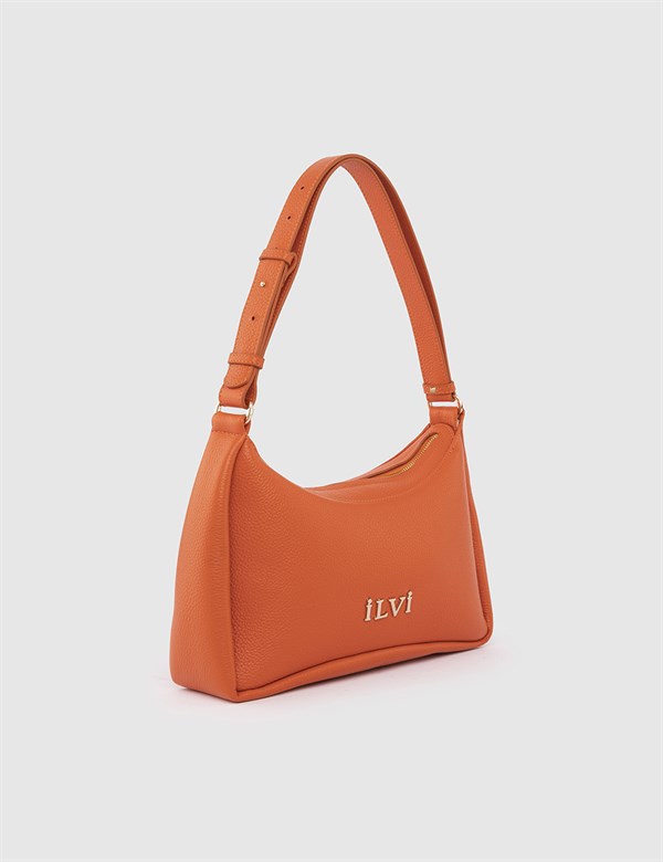 Mokpo Salmon Pink Floater Leather Women's Handbag