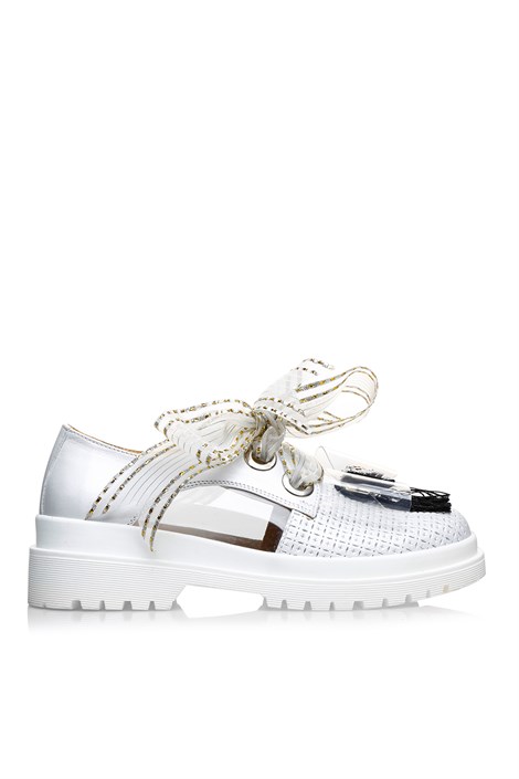 Nata Women's Sneaker White Leather