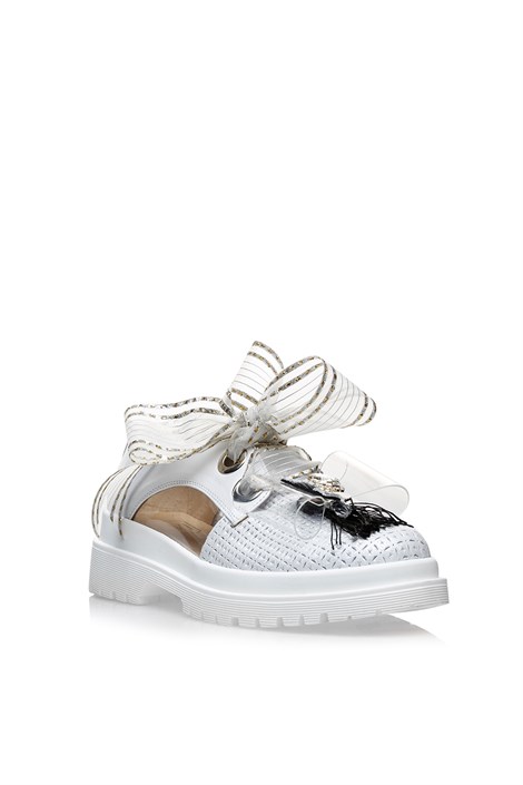 Nata Women's Sneaker White Leather