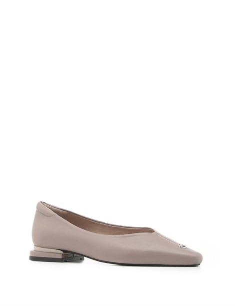 Nelly Women's Ballerina Pink Leather