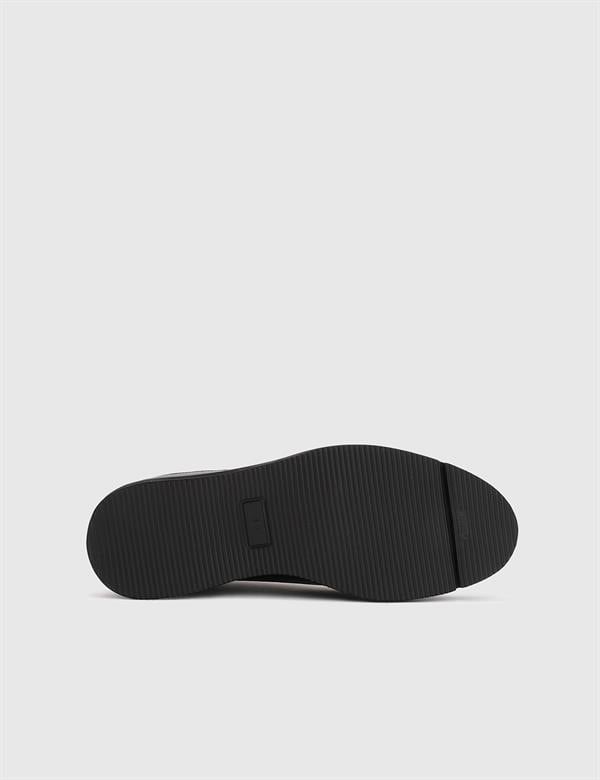 Neuer Black Leather Men's Loafer