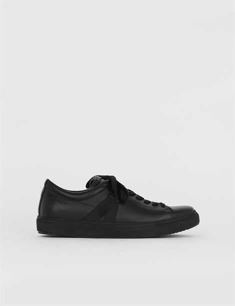 Nevada Black Leather Men's Shoe