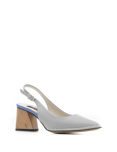 Nika Women's Sandal Grey Leather