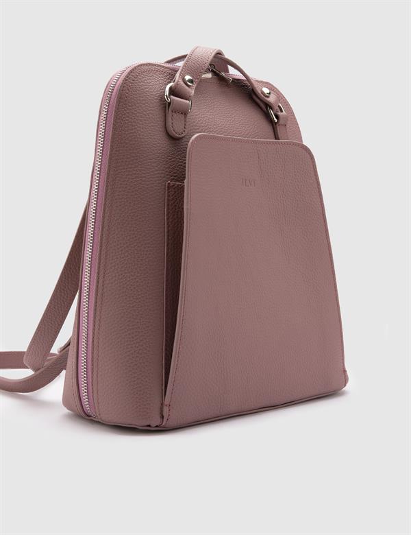 Osan Dusty Rose Floater Leather Women's Backpack