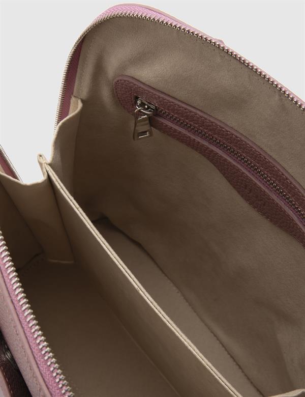Osan Dusty Rose Floater Leather Women's Backpack