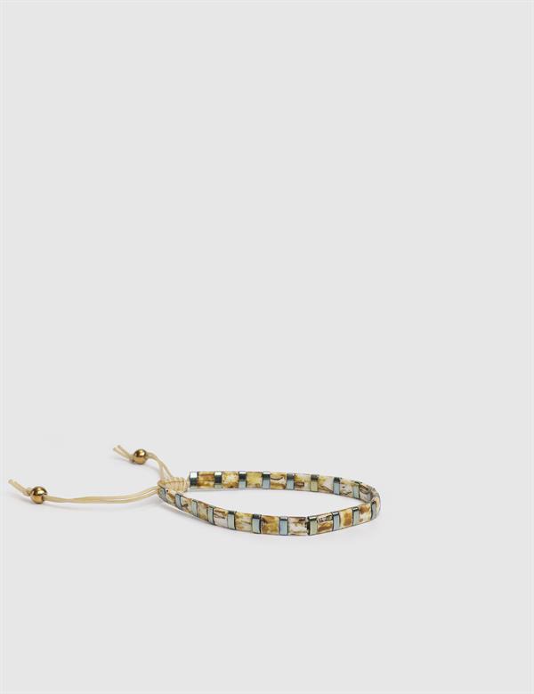 Pelda Beige Men's Bracelet