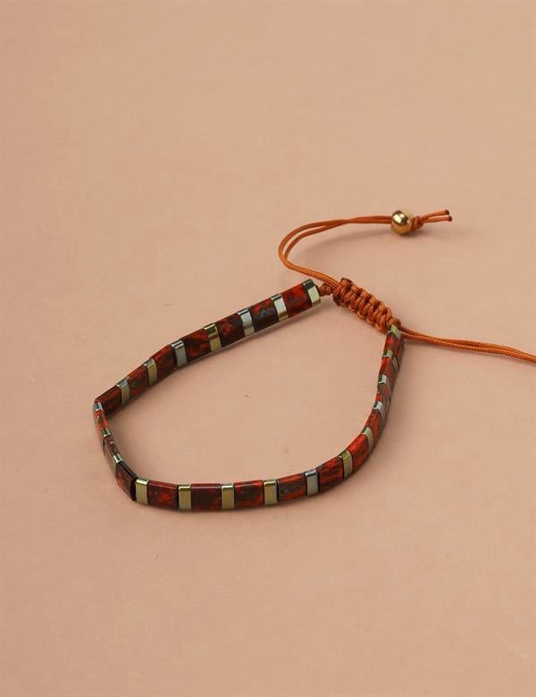 Pelda Red Men's Bracelet