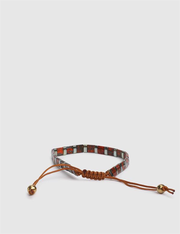 Pelda Red Men's Bracelet