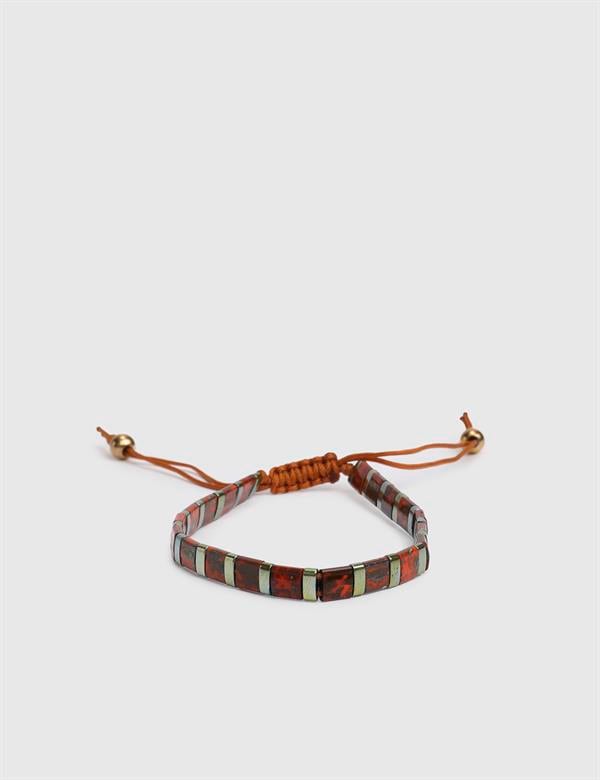 Pelda Red Men's Bracelet