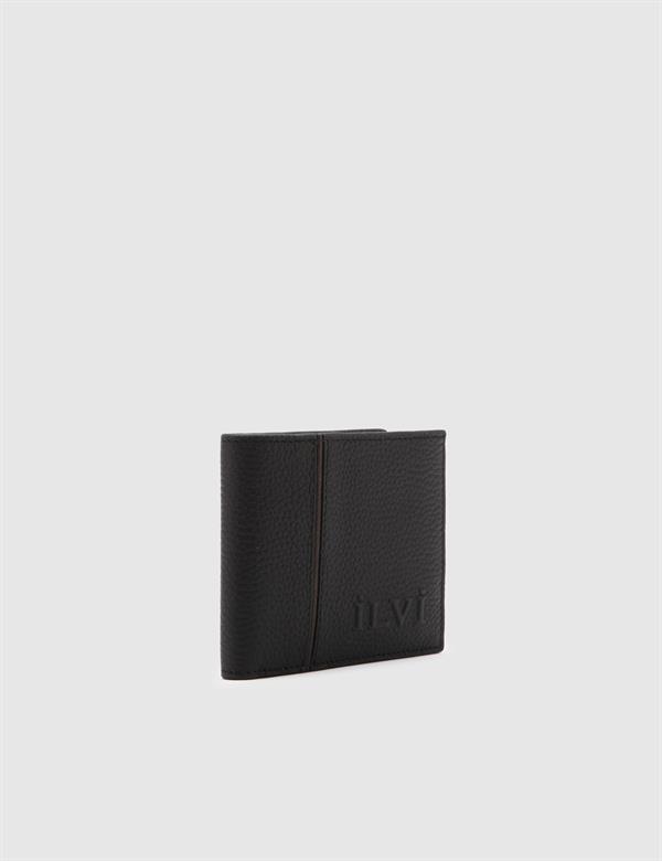 Percy Black Floater Leather Men's Wallet