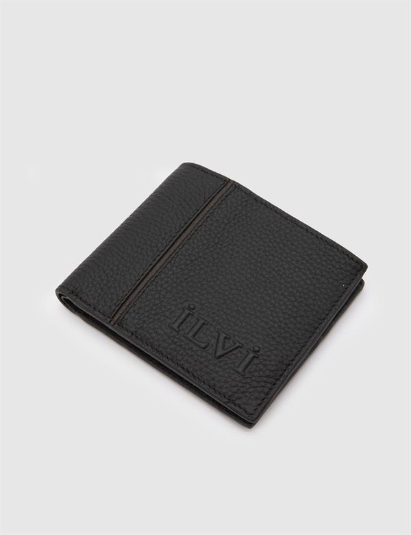 Percy Black Floater Leather Men's Wallet