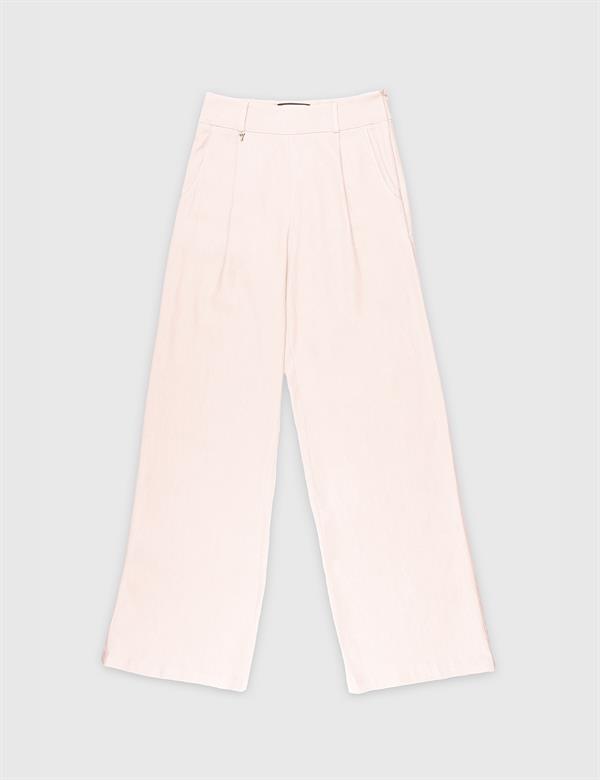 Perri Ecru Women's Linen Trousers