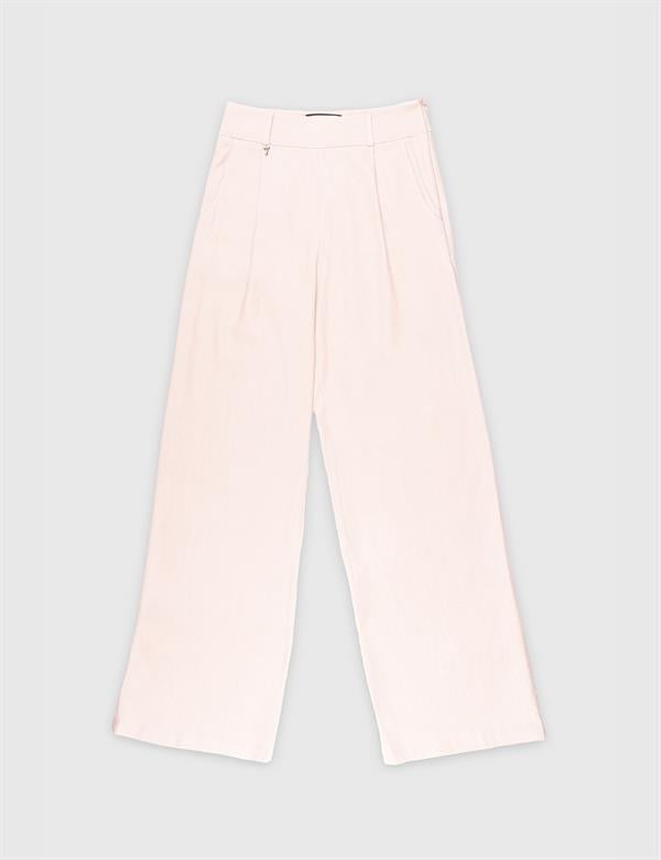 Perri Ecru Women's Linen Trousers